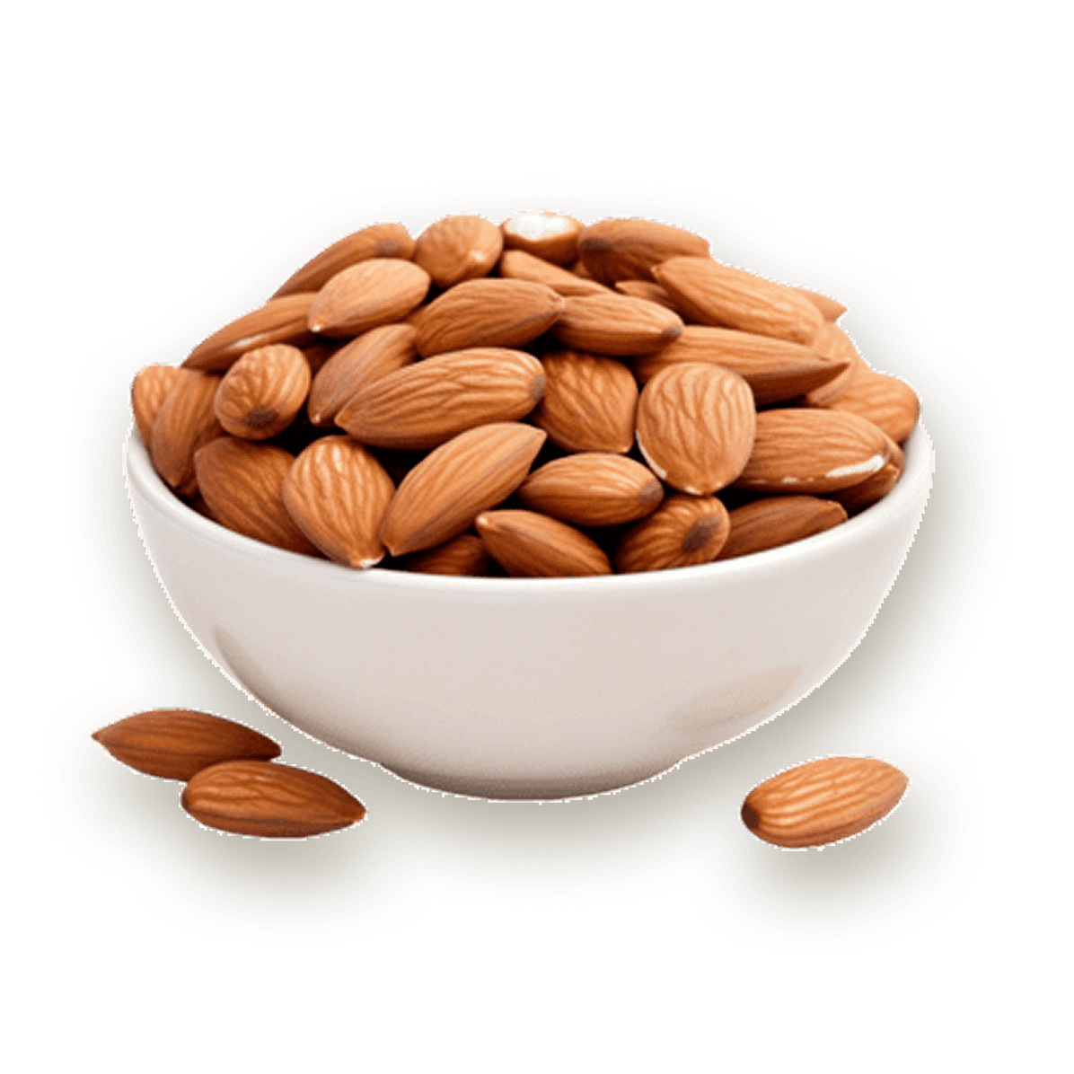 Bowl of California almonds